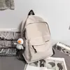 Mochila de viaje sencilla de gran capacidad para hombre, mochila informal japonesa para estudiantes de secundaria, estudiantes universitarios y de último año de secundaria, mochila escolar para hombre.