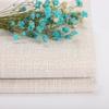 Tela de Sofá de Yute de Color Sólido, Tela de Poliéster Engrosada, Fundas de Cojín Suaves y Duras, Tela Decorativa para Manteles, Moda Tie-Dye