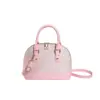 Bolso Satchel de Concha de Moda para Mujer 2025 Otoño Nuevo Bolso de Hombro Cruzado Bordado en Contraste de Color Bolso Casual Simple para el Trabajo