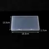 Caja Cuadrada Pequeña Transparente con Tapa, Caja de Herramientas, Manicura, Uñas Postizas, Caja de Plástico, Juguetes, Accesorios, Caja de Embalaje para Exportación Transfronteriza