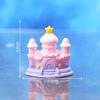 Transfronteiriço Novo Criativo Fantasia Estrelas e Lua Castelo Casinha Decorações DIY Acessórios Micro Paisagem Pequenos Enfeites