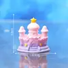 Novo produto transfronteiriço: Castelo de estrela e lua sonhador, mini casa, acessórios de decoração DIY para casa de bonecas, pequenos enfeites para carro