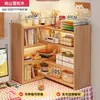 Estantería de esquina para escritorio, estante simple para escritorio de dormitorio estudiantil, pequeño armario de almacenamiento multicapa para estación de trabajo de oficina