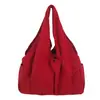 Bolsa de Tela Casual Ligera de Gran Capacidad Transfronteriza para Mujer 2026 Nueva Versátil Simple Bolso de Hombro/Axila Bolso Tote para Viajes