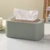 Caja de pañuelos para uso doméstico en la sala de estar, lujosa y elegante, con una tapa gruesa de madera, adecuada para escritorio o baño, caja de papel higiénico, caja de almacenamiento, dispensador de pañuelos