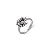 Nuevo Producto Fuente de Fábrica Apertura Anillo de Crisantemo Flor Anillo Ajustable Vintage Nuevo Anillo para Mujer Regalo de Cumpleaños