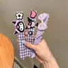 Faixa de Cabelo de Velcro Kulomi Fofa para Franja Infantil Série Dopamina Explosiva Adesivos para Cabelos Quebrados Faixa de Cabelo Headwear para Mulheres