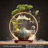 Água Corrente Gera Riqueza Ornamento para Sala de Estar Cerâmica Água Circulante Feng Shui Escritório Armário de Vinho Entrada Presentes de Inauguração