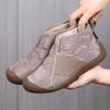 Zapatos de Algodón Casuales de Moda para Mujer, Invierno Nuevo, Antideslizantes, Forrados de Felpa, Suela Suave, Espesados, de Caña Alta para Madre, Cálidos y Ligeros