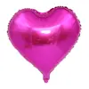 Globo de película de aluminio de 5 pulgadas 10 pulgadas 18 pulgadas de amor, accesorios para columna flotante de mesa para diseño de escena de fiesta de cumpleaños de boda, comercio exterior