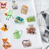 Paquete de Pegatinas de Día Hermoso Serie de Fabricación Interesante Material DIY para Diario Coreano Pegatinas Decorativas 50 en 6