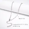 Colar Transfronteiriço Feminino em Aço Inoxidável Banhado a Ouro 18K Real Corrente Osso de Cobra Corrente Lisa Corrente de Clavícula Fashionável Corrente Versátil em Aço Titânio