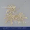 Fruta vermelha Fruto de azevinho Romã Caqui Folha de leque dourado folha de ginkgo atacado Balde da sorte de Ano Novo arranjo de flores eucalipto simulação
