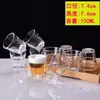 Juego de Copas para Licores Copa para Licores Solamente Copa de Vino Decantador Doméstico Vidrio Fondo Grueso Copa de un Solo Trago Tamaño Pequeño