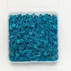Alfileres de Seguridad de Alambre de Acero Coloreado Pintado en una Caja, Etiquetas para Ropa, Alfileres de Seguridad, Alfileres de Seguridad para Joyería de Color Caramelo de Alta Dureza