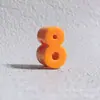 Novos blocos de construção alfanuméricos de fivela de sapato casual de acrílico com contas, acessórios de fivela de sapato artesanais faça você mesmo, atacado