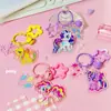 Nuevo Llavero Lindo de My Little Pony Colgante de Mochila Acrílico Muñeca Accesorio de Dibujos Animados de Alto Valor para Niñas