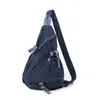 Bolsa de ferramentas transpassada para ciclismo, grande capacidade, unissex, bolsa de peito para viagem casual, bolsa simples de jeans vintage