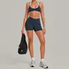 Conjunto de Yoga Transpirable de Color Contrastante para Entrenamiento de Pilates, Traje de Yoga Ajustado 4583+9355