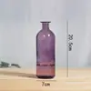 Vaso de Vidrio de Sodio-Calcio Transfronterizo al por Mayor Estilo Nórdico de Boca Pequeña de Alto Valor Colorido Contenedor para Decoración del Hogar