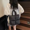 2025 Nueva Moda Otoño e Invierno Versátil Chaqueta de Plumas Bolso de Mano Personalizado Nube Engrosado Bolso Tote de Un Hombro Cruzado