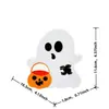 Figurinhas de Fantasma de Halloween Mais Vendidas Transfronteiriças, Figurinhas Inovadoras de Chapéu de Bruxa, Enfeites de Decoração de Mesa para Quarto Infantil