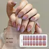 Pegatinas para Manicura en Gel sin Luz Gradiente Igual que las Celebridades de Internet Color Caramelo Pegatinas de Uñas de Verano Película de Esmalte de Uñas Duraderas Impermeables
