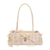Bolso Nuevo Estilo Ballet con Lazo Bolso Baguette para Debajo del Brazo Bolso de Mano Cuadros Dopamina Bolso Pequeño de Mano Bolso de Hombro Elegante de Lujo Ligero