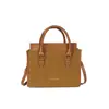 Bolsa Quadrada Pequena de Grande Capacidade para Trabalho e Commuting, Moda Simples para Mulheres, Nova Tendência Versátil Casual Transversal