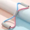 Extractor de 8 caracteres hermosa espalda equipo de entrenamiento de yoga tubo elástico expansión de pecho banda de tracción espalda descubierta para mujer cuerda de ocho caracteres para fitness