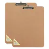 Kangbai A3 tablilla para archivos horizontal clip para sujetar exámenes de estudiante clip organizador tablero de almacenamiento clip art clip para bocetos boceto principiante