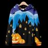 Cross-borDer InDepenDent Station KiDsren's Halloween Funny 3D Digital PrinteD Jacket Sudadera con Capucha de Dibujos Animados PersonalizaDa para Hombre y Mujer