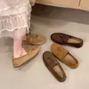 Mocasines cómodos para mujer de talla grande, de suela plana, con suela blanda, zapatos sin cordones, mocasines casuales versátiles