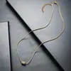 Collar para Hombre Acero de Titanio No se Desvanece Simple Versátil de Gama Alta Collar para Mujer Personalizado Popular Accesorios Venta al por Mayor