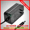 Adaptador de Corriente 12V2A 24V1A Estándar Europeo Estándar Británico Estándar Americano Certificación Ce 3C Tipo de Enchufe de Pared Typec