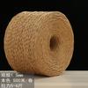 Cuerda de papel kraft de 1,2 mm de una sola hebra, color natural, blanco, rojo y negro, etiqueta de protección del medio ambiente, cuerda de papel kraft, cuerda de hierba de rafia