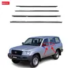 Lu Xun landkuroze FJ100 FJ200 vidrio de ventana de puerta tira de sellado impermeable cortada que retiene el agua exterior capa exterior