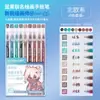 Set Completo de Bolígrafos Azules de Frutas para Diario 99/135/234 Colores Bolígrafos de Colores Morandi para Estudiantes Transfronterizos, Especiales para Tomar Notas y Dibujar