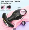 Tapón Anal de Durazno Negro 2ª Generación Control Remoto por APP Vibrador de Trasero Pequeño Masajeador Anal Juguete Sexual para Adultos Negro
