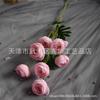 7 cabeça chá rosa flor artificial casamento rosa estrada seda flor peônia flor única Tea Bud Lulian decoração decoração falsa flor
