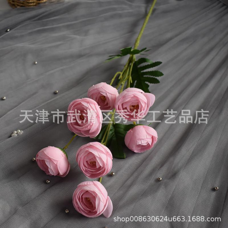 7头茶玫粉色