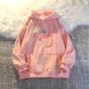 Sudadera Gruesa con Capucha de Borrego para Niñas, Forrada de Polar Gris, para Niños Mayores, Otoño e Invierno, Corte Holgado, Capa Interior Ultra Gruesa para el Noreste