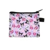 Nova Carteira de Moedas Desenho Animado Kuromi da Sanrio Moda Infantil Pequena Bolsa de Dinheiro Meninos e Meninas do Ensino Fundamental Bolsa de Armazenamento Fofa