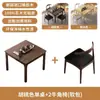 Mesa Cuadrada de Madera Maciza, Mesa de Comedor Cuadrada Nórdica, Mesa de Mahjong, Mesa y Sillas Cuadradas para Sala de Estar en Casa