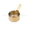 Taza de salsa de acero inoxidable 304, taza de salsa estilo occidental americano para bistec, taza de salsa de pimienta negra, plato para salsa de tomate y papas fritas de restaurante