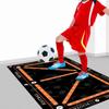 Esterilla antideslizante para entrenamiento de fútbol, con diatomeas, para el hogar, para control de ritmo y control de pelota deportiva, con aislamiento acústico para interiores y fitness