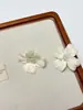 Collar Dulce de Flor Estilo Resort de Playa para Mujer, Adecuado para Collares de Verano, Pendientes de Clip Exagerados de Alta Gama para Playa