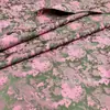 Cerca del punto de la torre de agua satén de imitación de seda con caída de dos colores estilo nacional chino Hanfu cheongsam mejorado tela jacquard