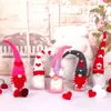 Muñeco Sin Rostro Personalizado para el Día de San Valentín Juguete de Peluche Rudolph Adorno de Escritorio Decoración Festiva Regalo