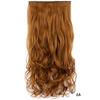 Peruca mulheres longo cabelo cacheado uma peça de alta temperatura seda sem costura peça de extensão de cabelo 5 clip clip peruca de cabelo local de fábrica
